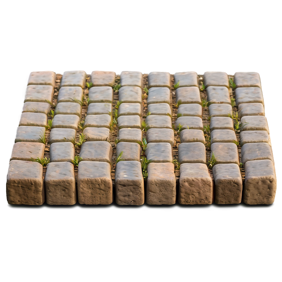 Rustic Stone Paving Png 06272024 PNG image