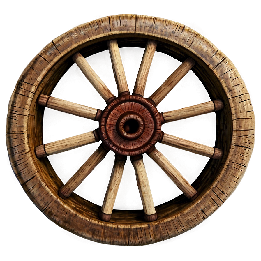 Rustic Wagon Wheel Png Xoq PNG image