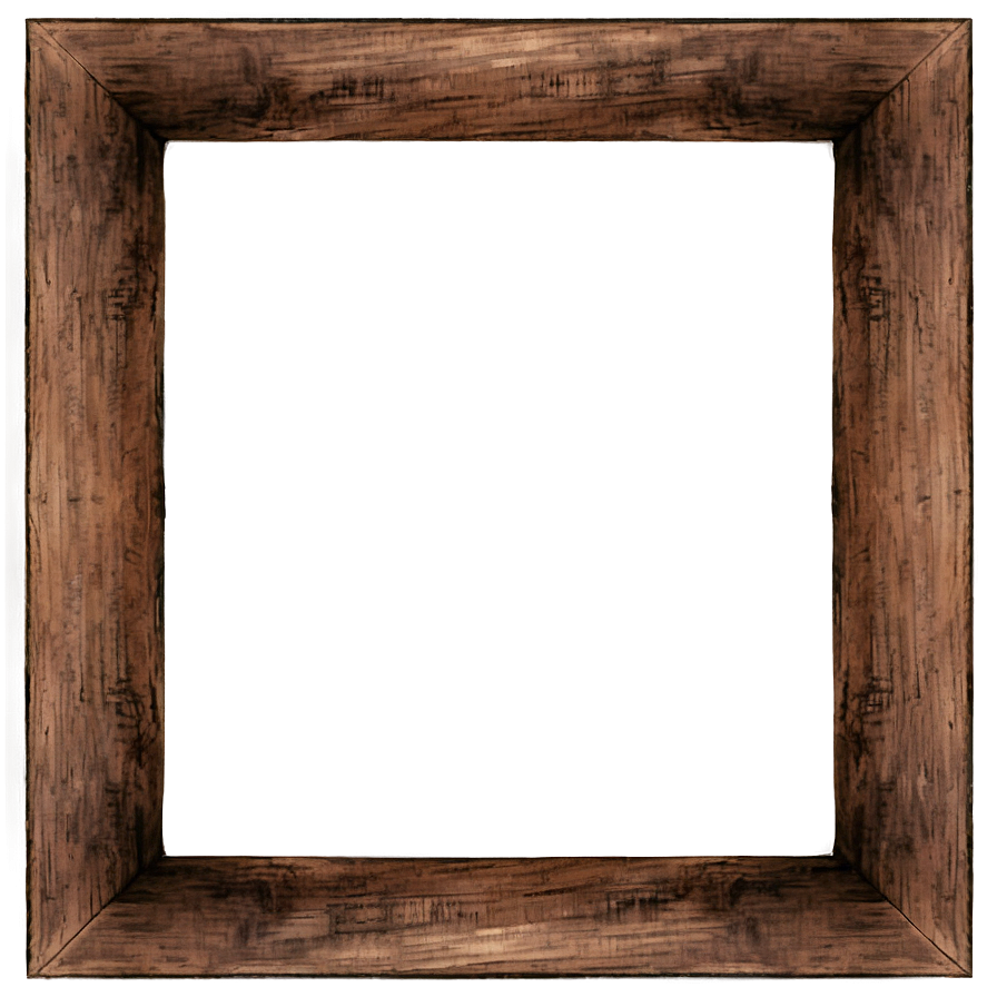 Rustic Wood Picture Frame Png Aka PNG image