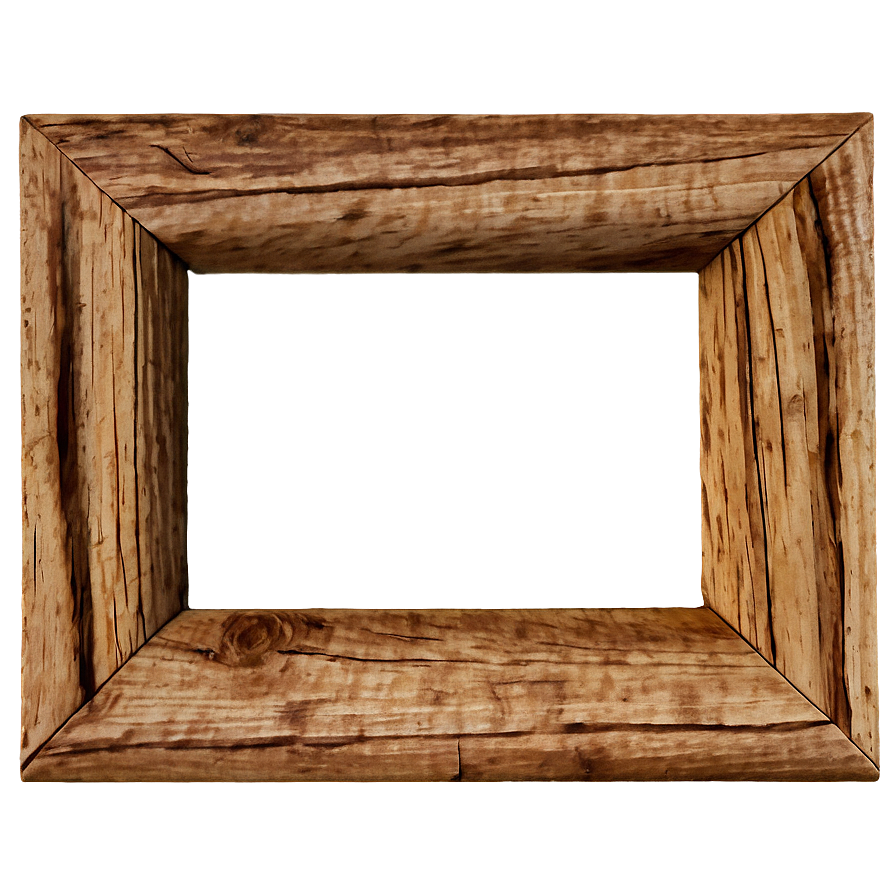 Rustic Wood Picture Frame Png Dse PNG image