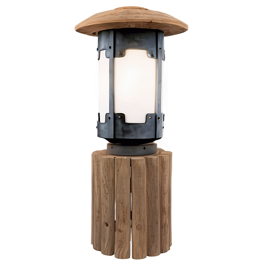 Rustic Wooden Light Post Png Vud PNG image