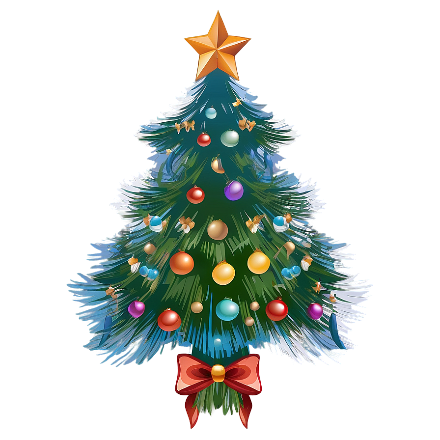 Rustic Xmas Tree Design Png Xsn PNG image