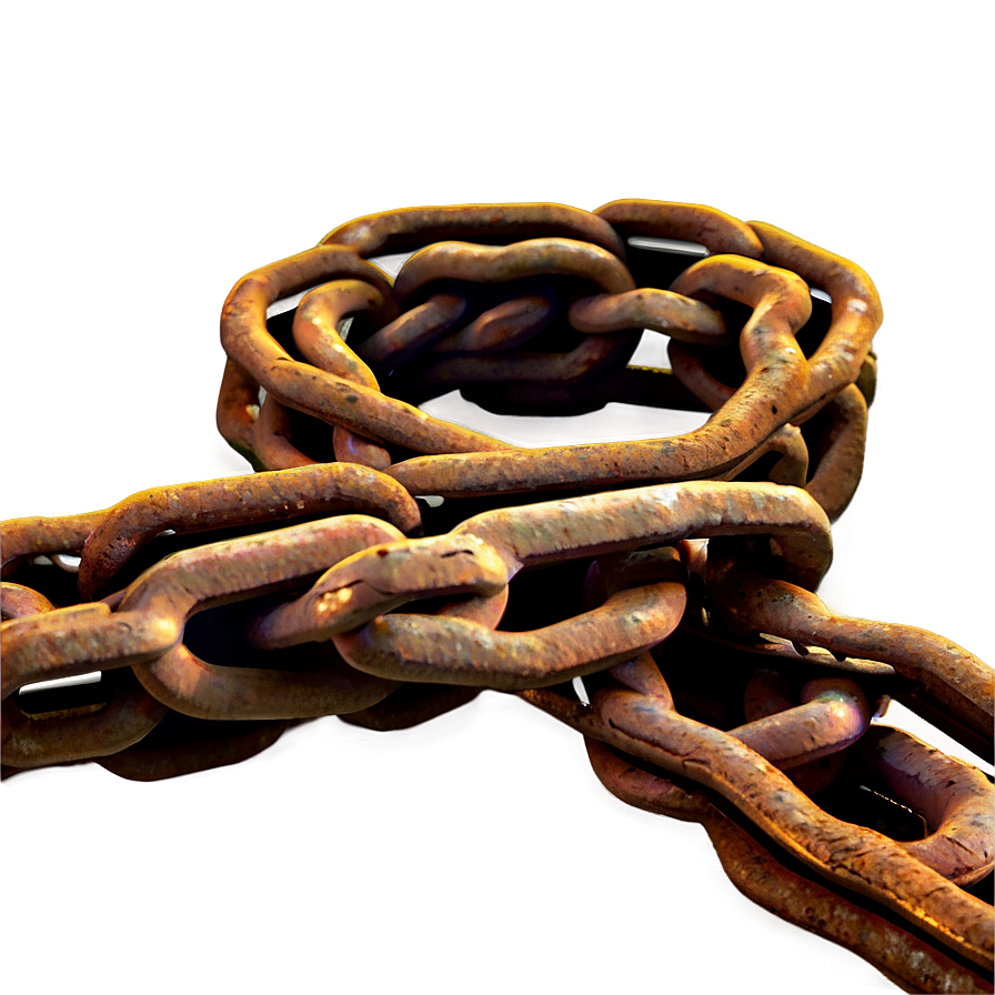 Rusty Chains Png Hog PNG image