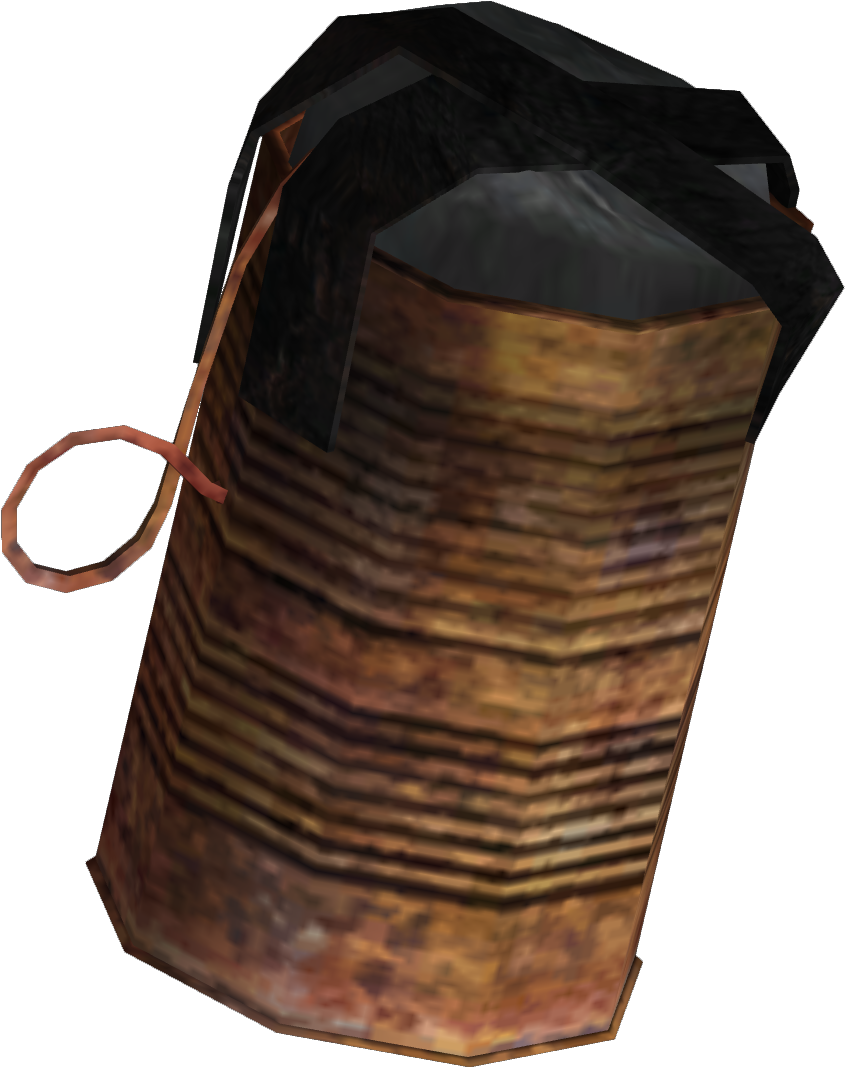 Rusty_ Grenade_ Model PNG image