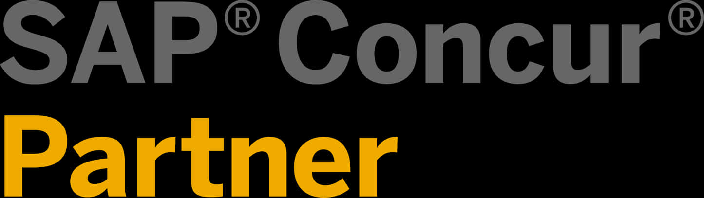 S A P_ Concur_ Partner_ Logo PNG image