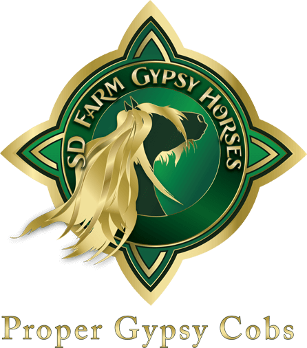 S D Farm Gypsy Horses Logo PNG image