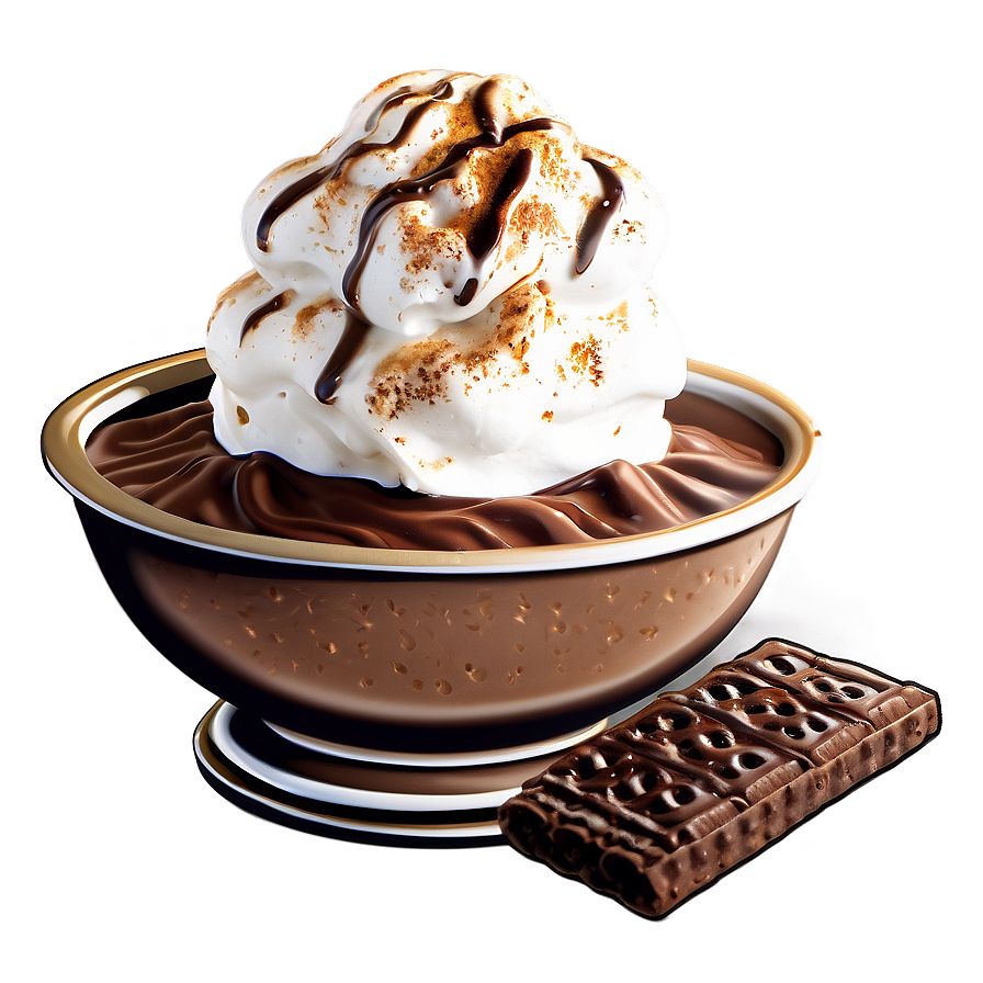 S'mores Ice Cream Sundae Png Rdg PNG image