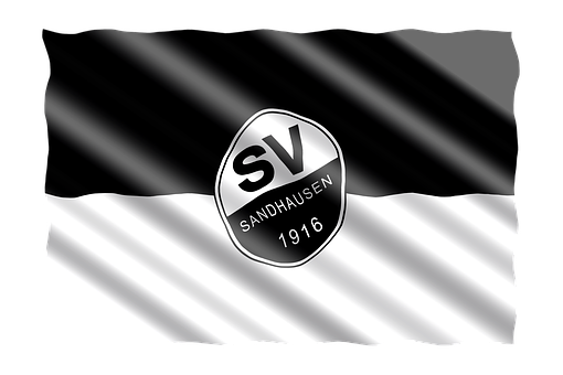 S V Sandhausen1916 Flag Graphic PNG image