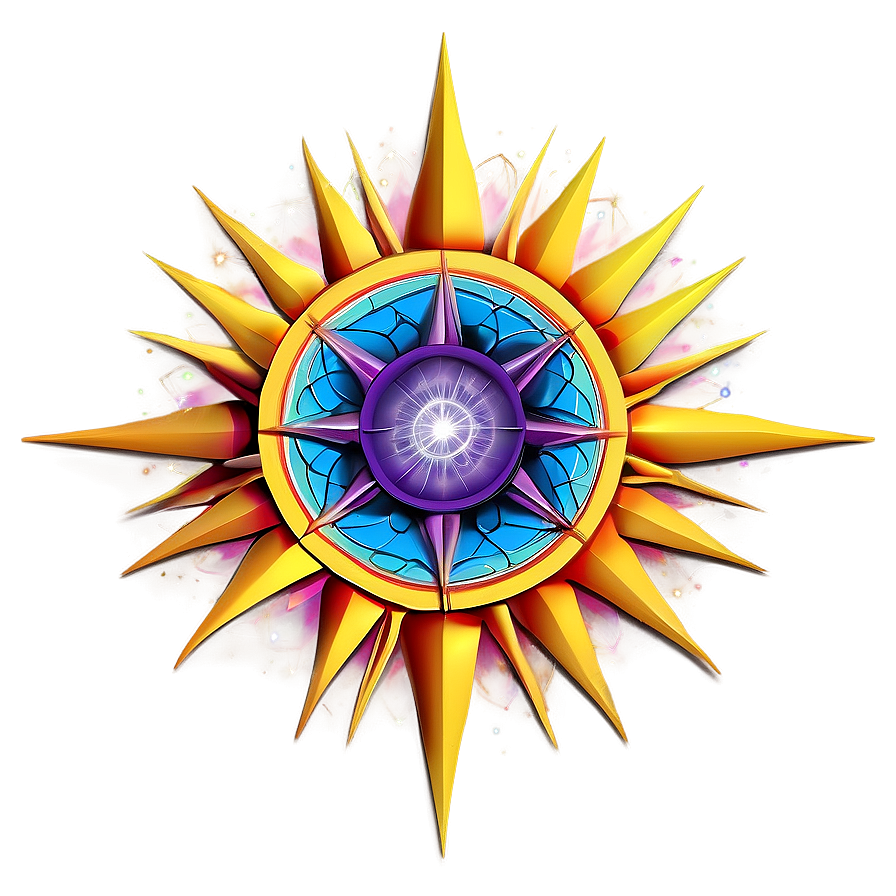 Sacred Geometry Sun Design Png Oos PNG image