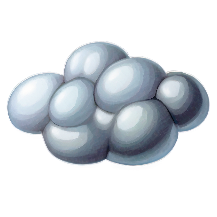 Sad Cartoon Cloud Png 9 PNG image