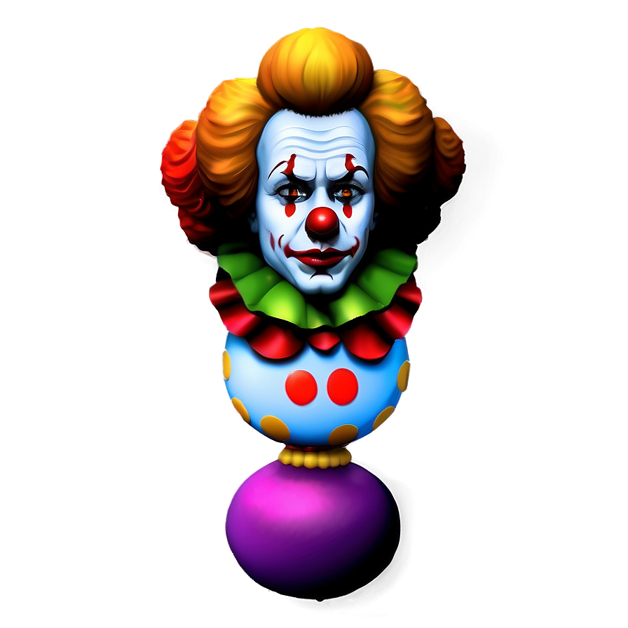 Sad Clown Emoji Png 2 PNG image