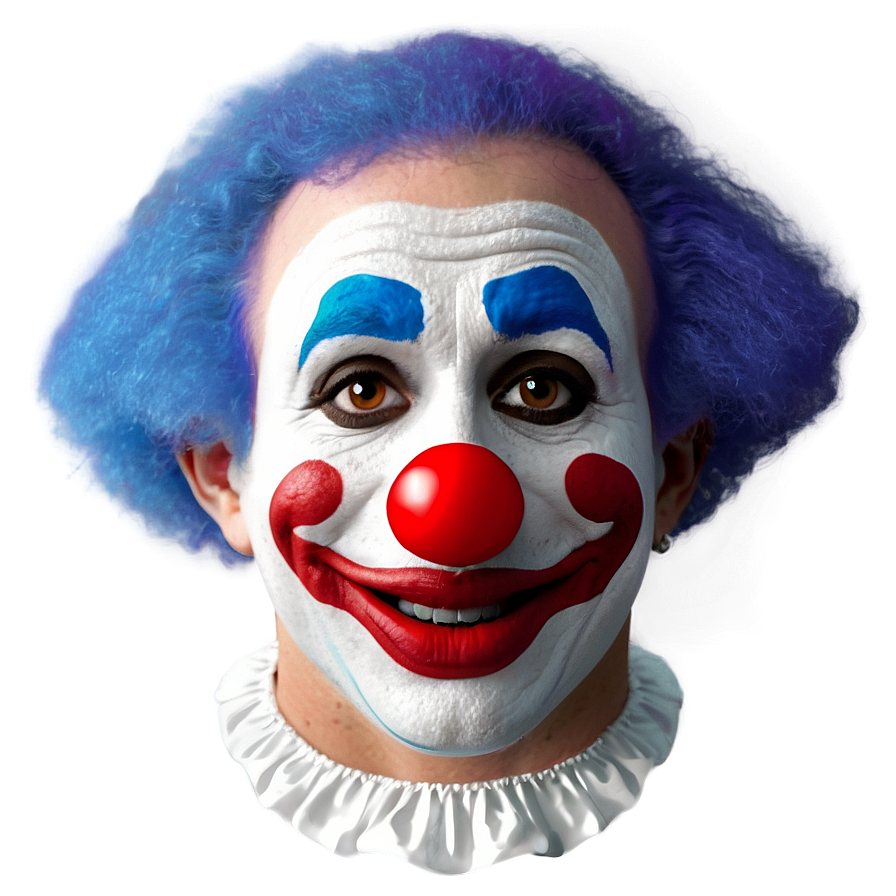 Sad Clown Portrait Png Hrl PNG image