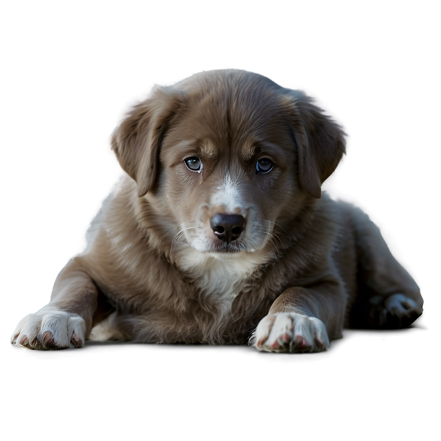 Sad Dog B PNG image