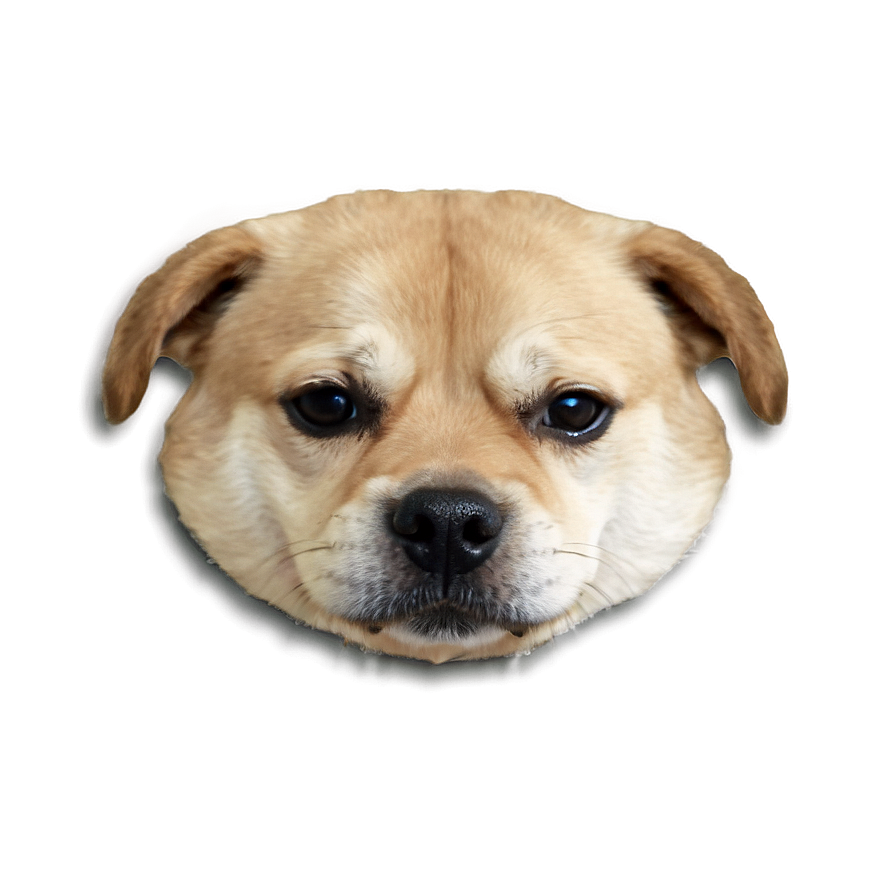 Sad Dog C PNG image