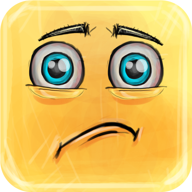 Sad Emoji Face Expression PNG image