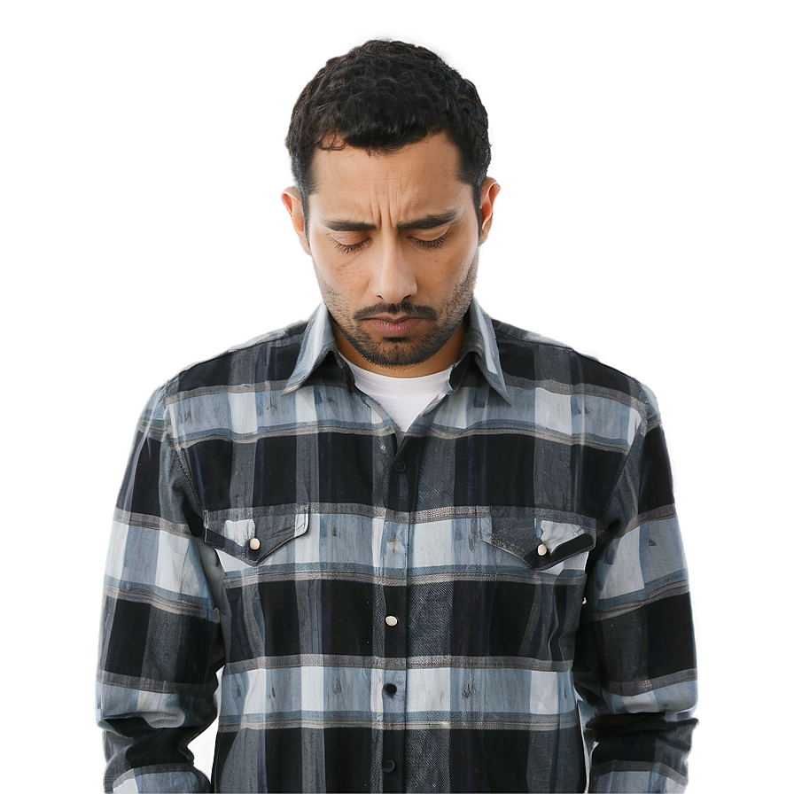 Sad Man B PNG image