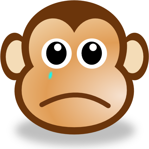 Sad_ Monkey_ Emoji_ Tear.png PNG image