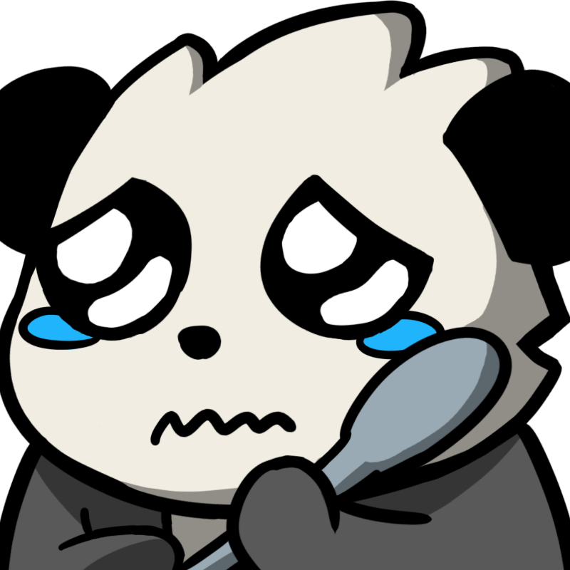 Sad_ Panda_ Cartoon_ Character PNG image