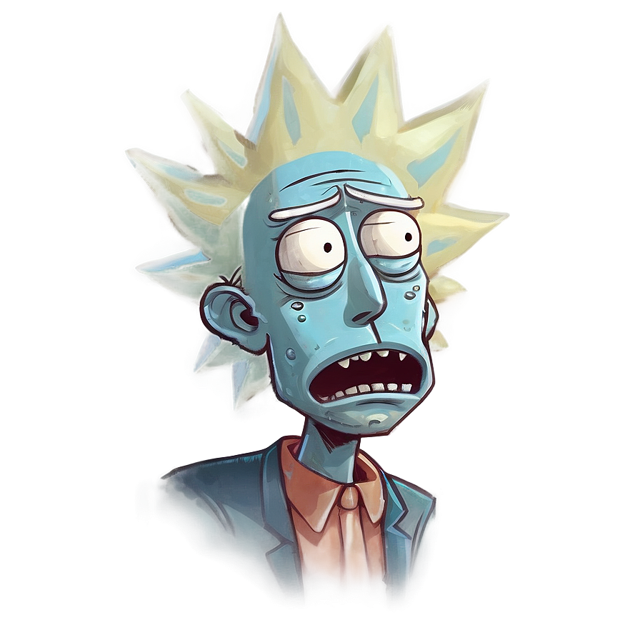 Sad Rick Character Png 29 PNG image