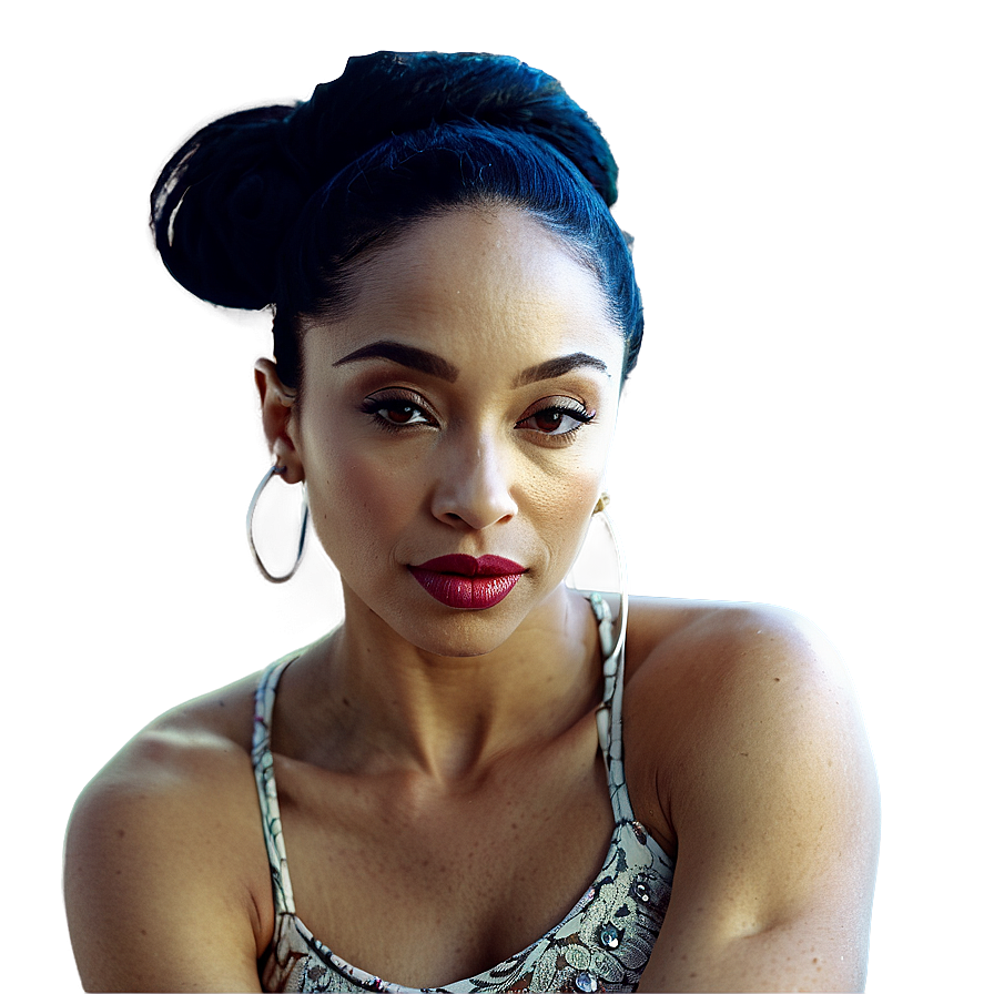 Sade Graphic Portrait Png 06242024 PNG image