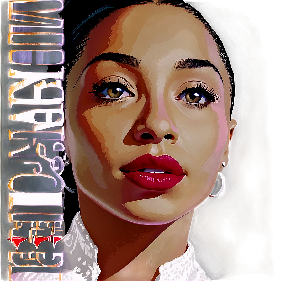 Sade Portrait Artwork Png 4 PNG image