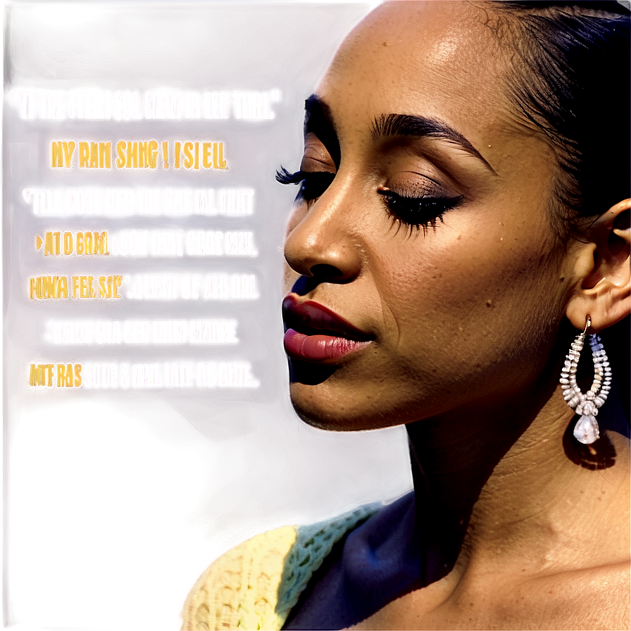 Sade's Soul Touching Lyrics Png Low PNG image