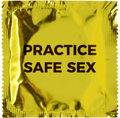 Safe Sex Condom Packet PNG image