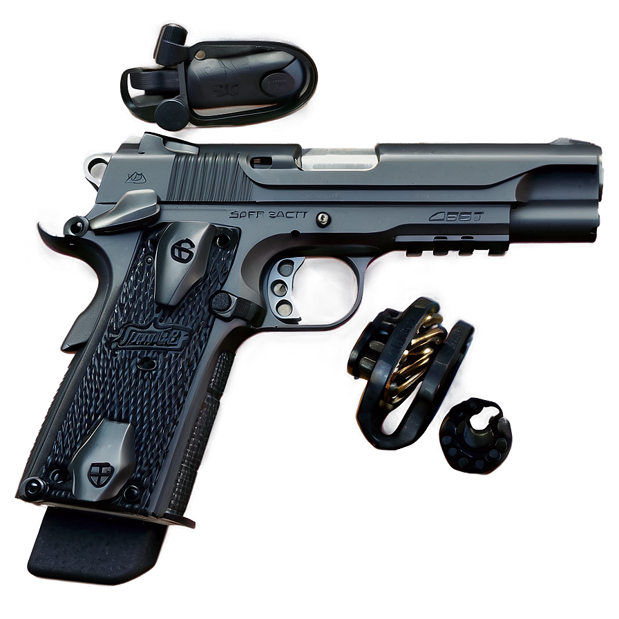 Safety Catch Handgun Png 49 PNG image