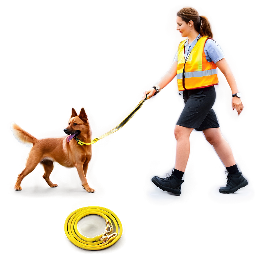 Safety Dog Leash Png Owa28 PNG image