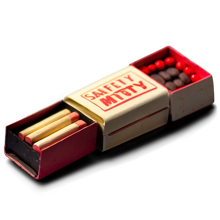 Safety Matchbox Png 06202024 PNG image