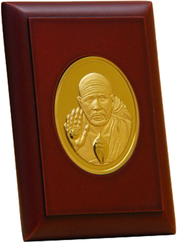 Sai Baba Relief Plaque PNG image