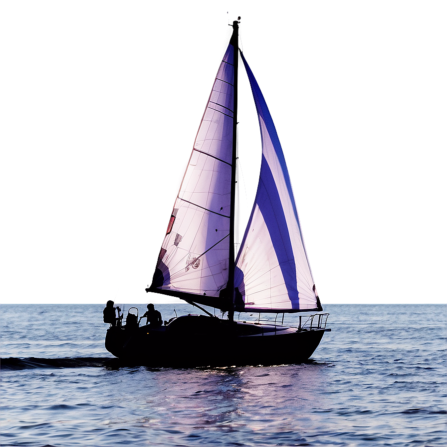 Sailboat During Golden Hour Png 05242024 PNG image