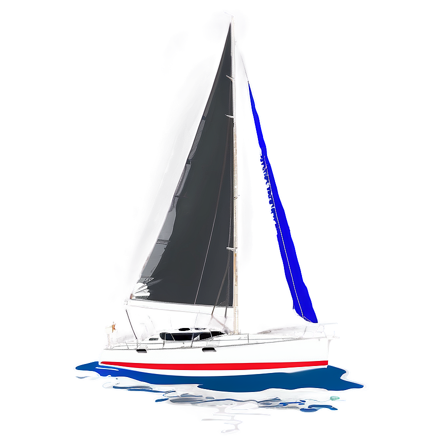 Sailboat Reflection Water Png 57 PNG image