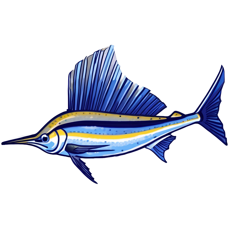 Sailfish Illustration Png 84 PNG image