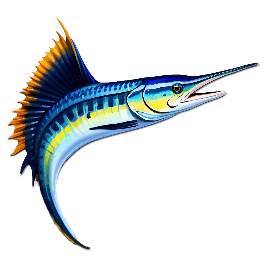 Sailfish Side View Png 06262024 PNG image