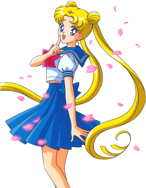 Sailor Moon Character Pose PNG image