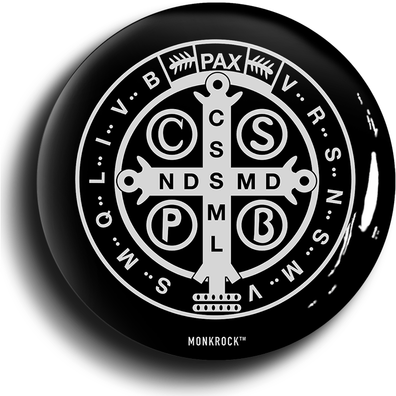 Saint Benedict Medal Design PNG image