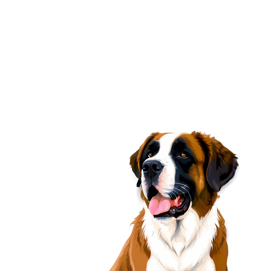 Saint Bernard C PNG image