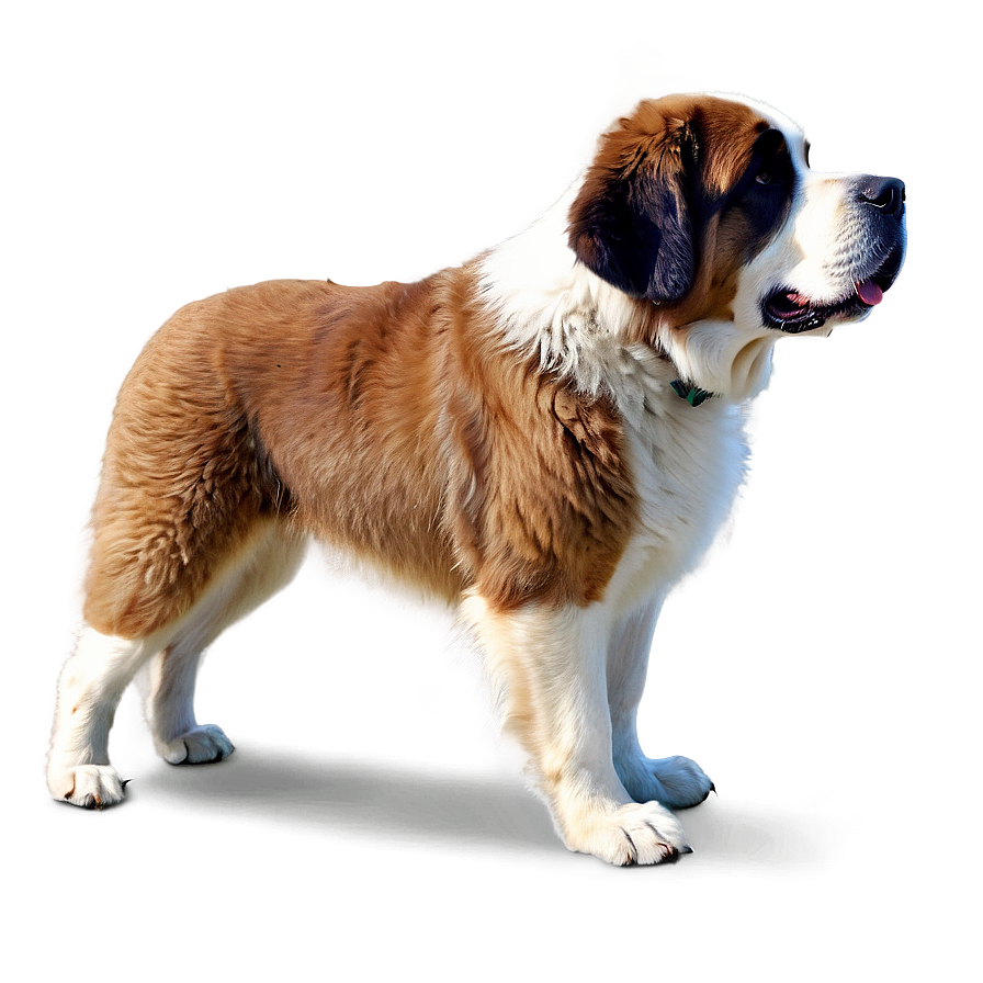 Saint Bernard In Summer Png 06252024 PNG image