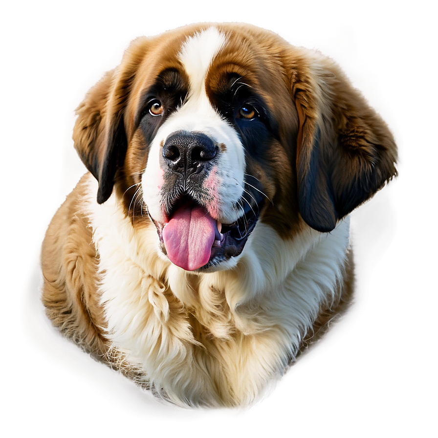 Saint Bernard Lazy Day Png Cbt PNG image