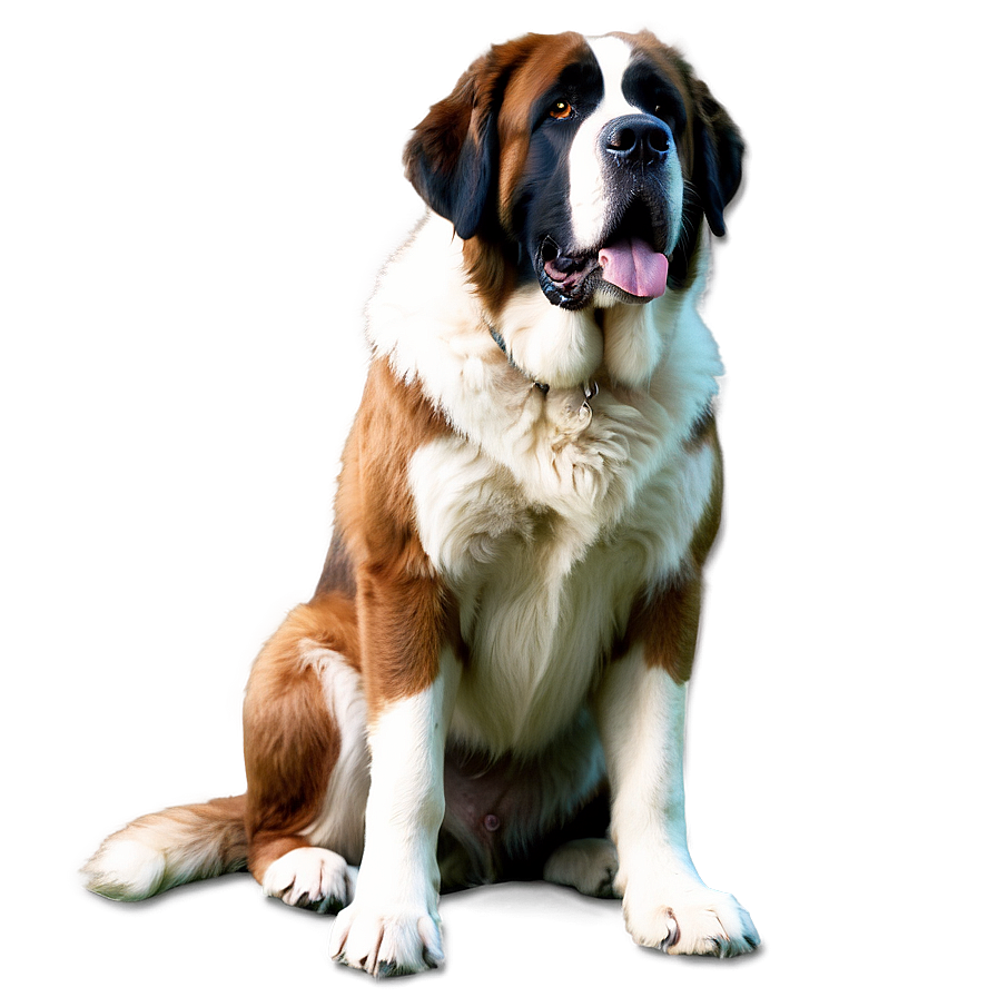 Saint Bernard On Guard Png 06252024 PNG image