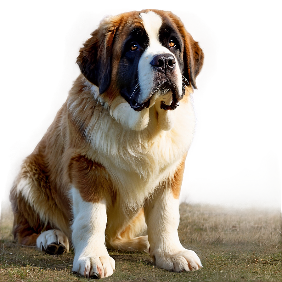 Saint Bernard On Guard Png 96 PNG image