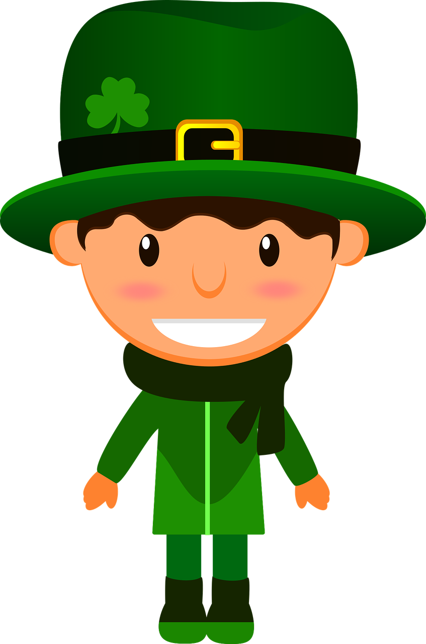 Saint Patricks Day Cartoon Character PNG image