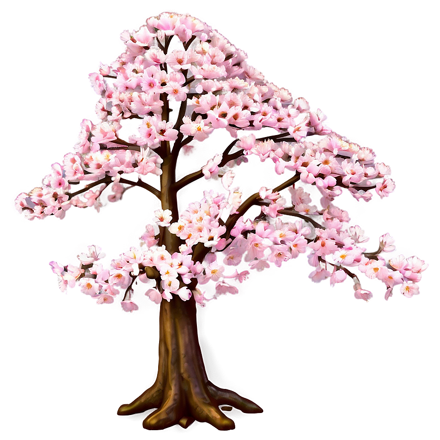 Sakura Tree In Full Bloom Png Xyj32 PNG image