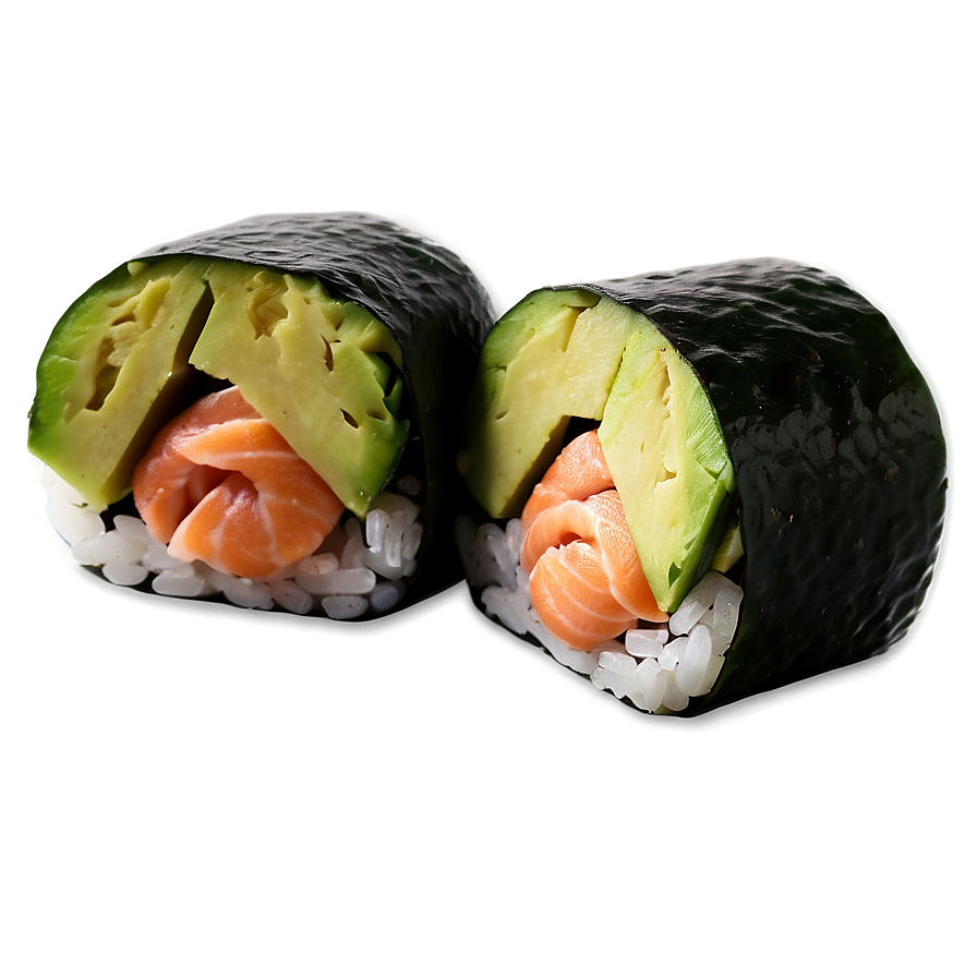 Salmon Avocado Roll Png Cmj PNG image