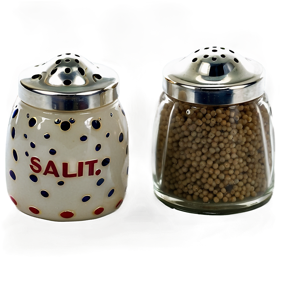 Salt And Pepper Shakers Png 30 PNG image