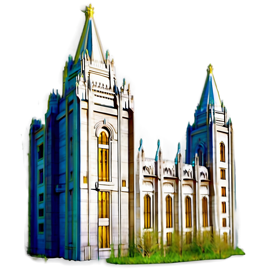 Salt Lake Temple Utah Png 10 PNG image