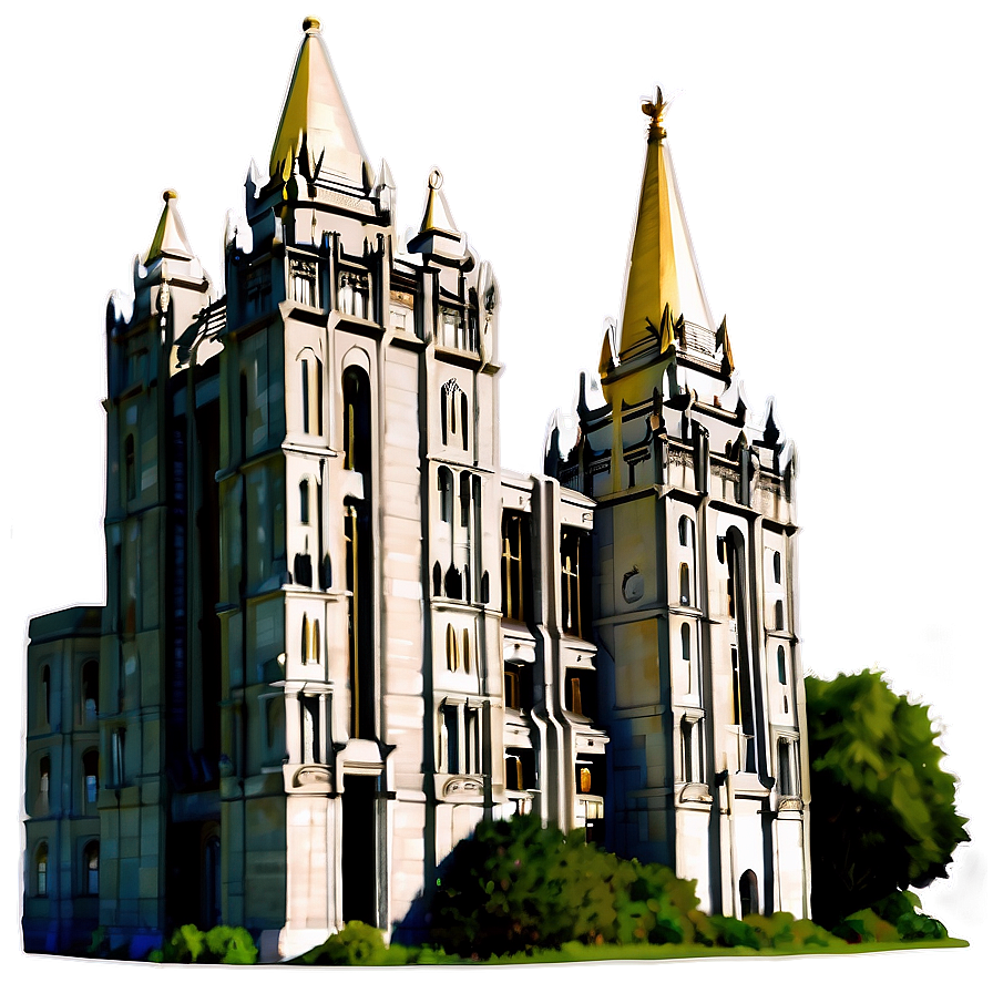 Salt Lake Temple Utah Png Hkn PNG image