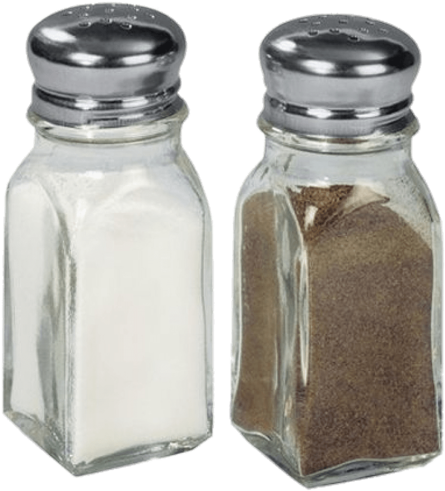 Saltand Pepper Shakers PNG image