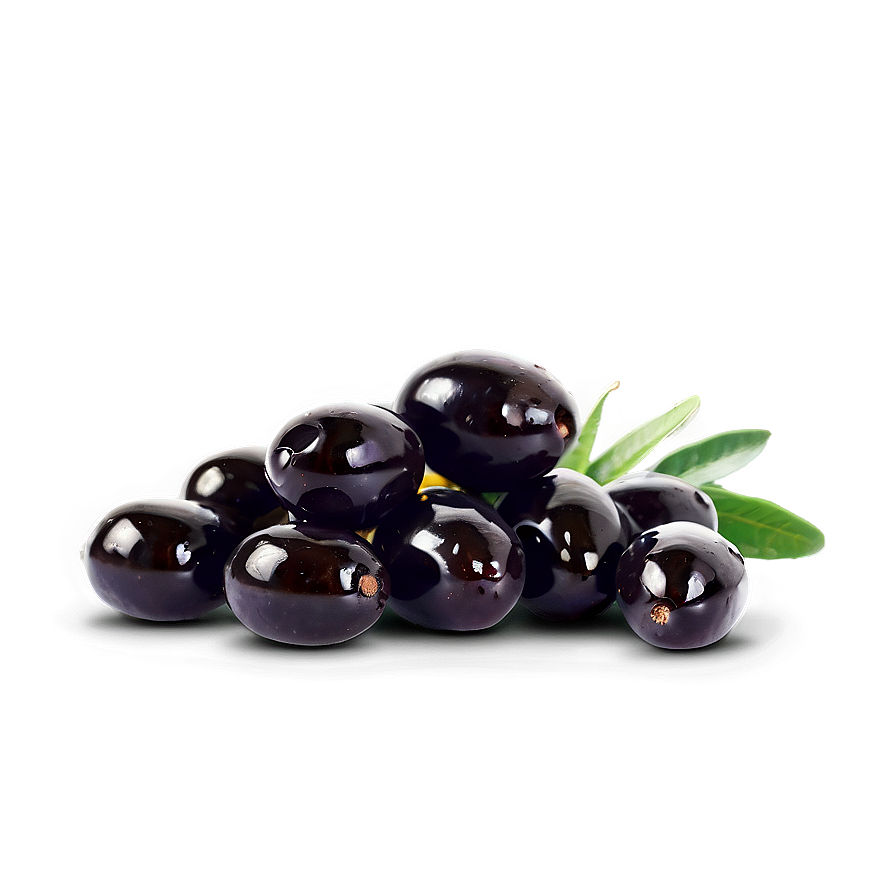 Salted Black Olives Png 30 PNG image